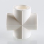 VTp.741.0.032 Фитинг полипропиленовый – крестовина Valtec 32 мм  - Вид №4