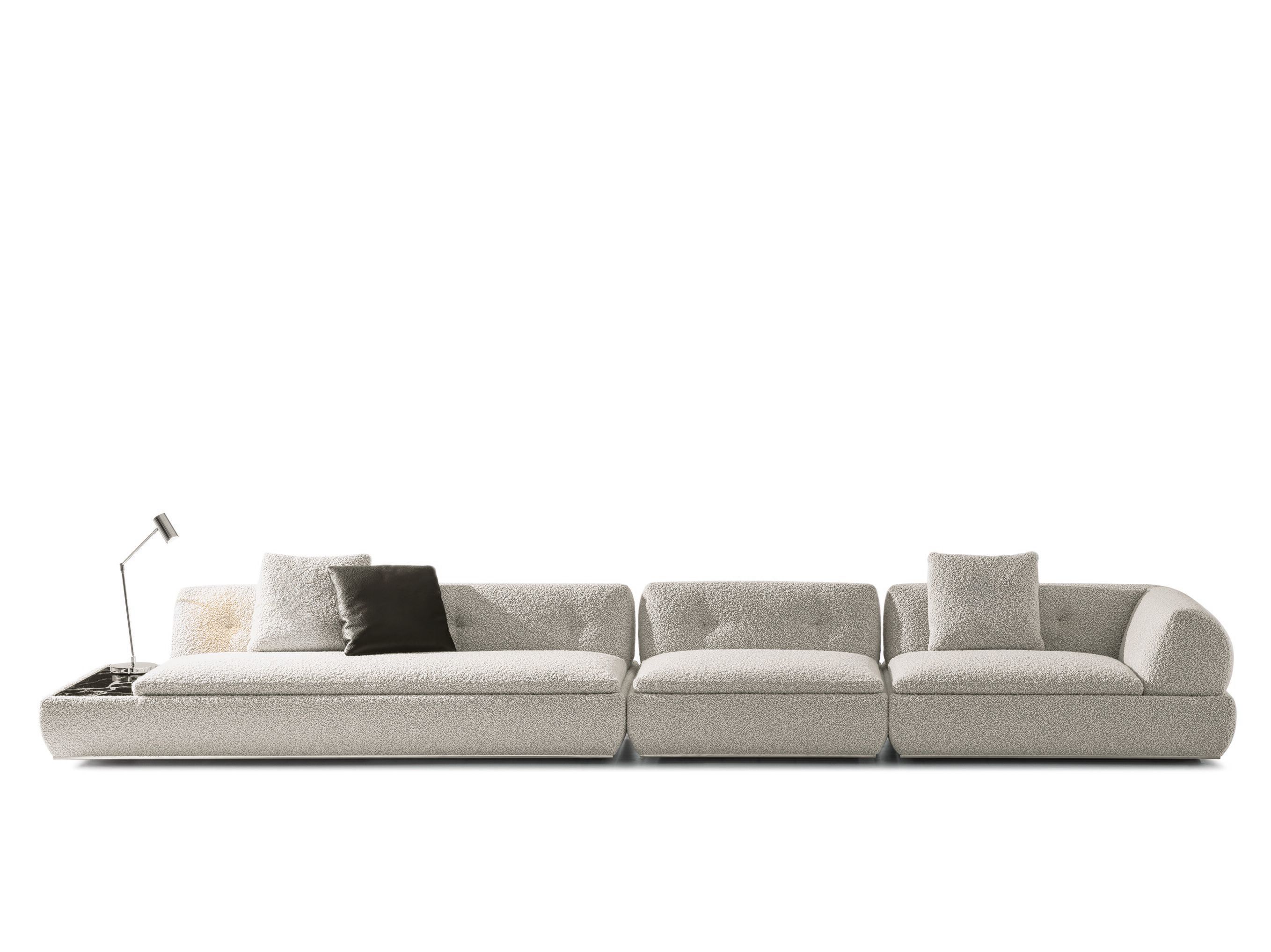 Секционный диван из ткани Minotti Supermoon ARCH-00101155