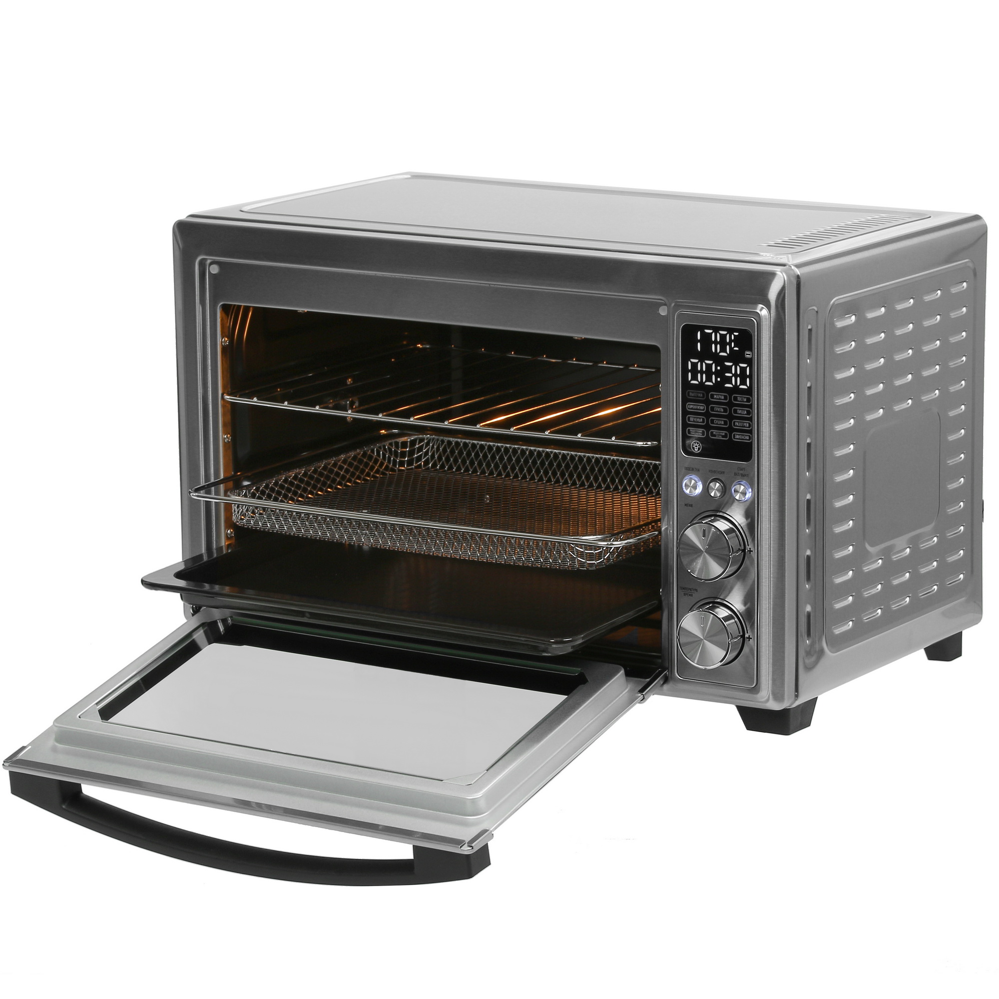 5420709 Мини-печь DEXP VN-D3000 SS серебристый STDN-0147829 - Вид №4