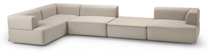 Offecct Модульный угловой диван из ткани Grandfield sun-id-1510855 - Вид №3