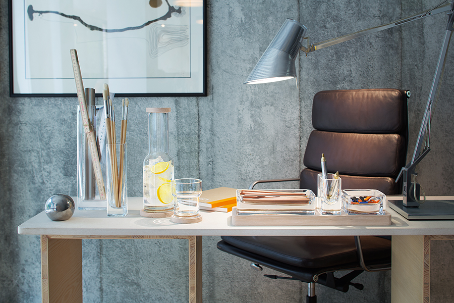 G856-20-301 Ваза прямоугольная modular 20 x 5 x 5 см прозрачная LSA International  - Вид №3