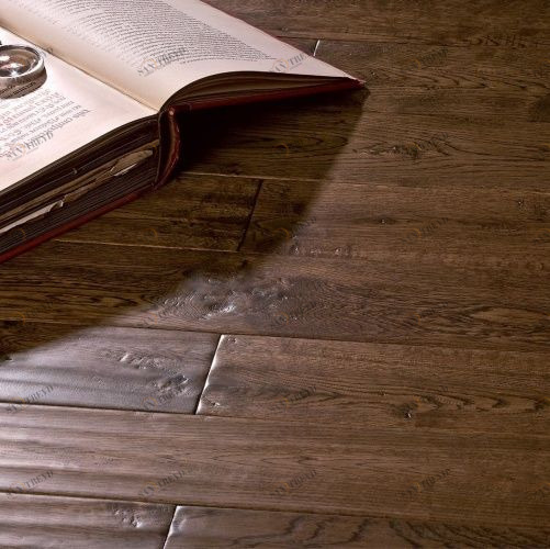 Массивная доска Parketoff Классика Состаренный Classique Дуб (Рельефная) 900х125 мм 2600300403