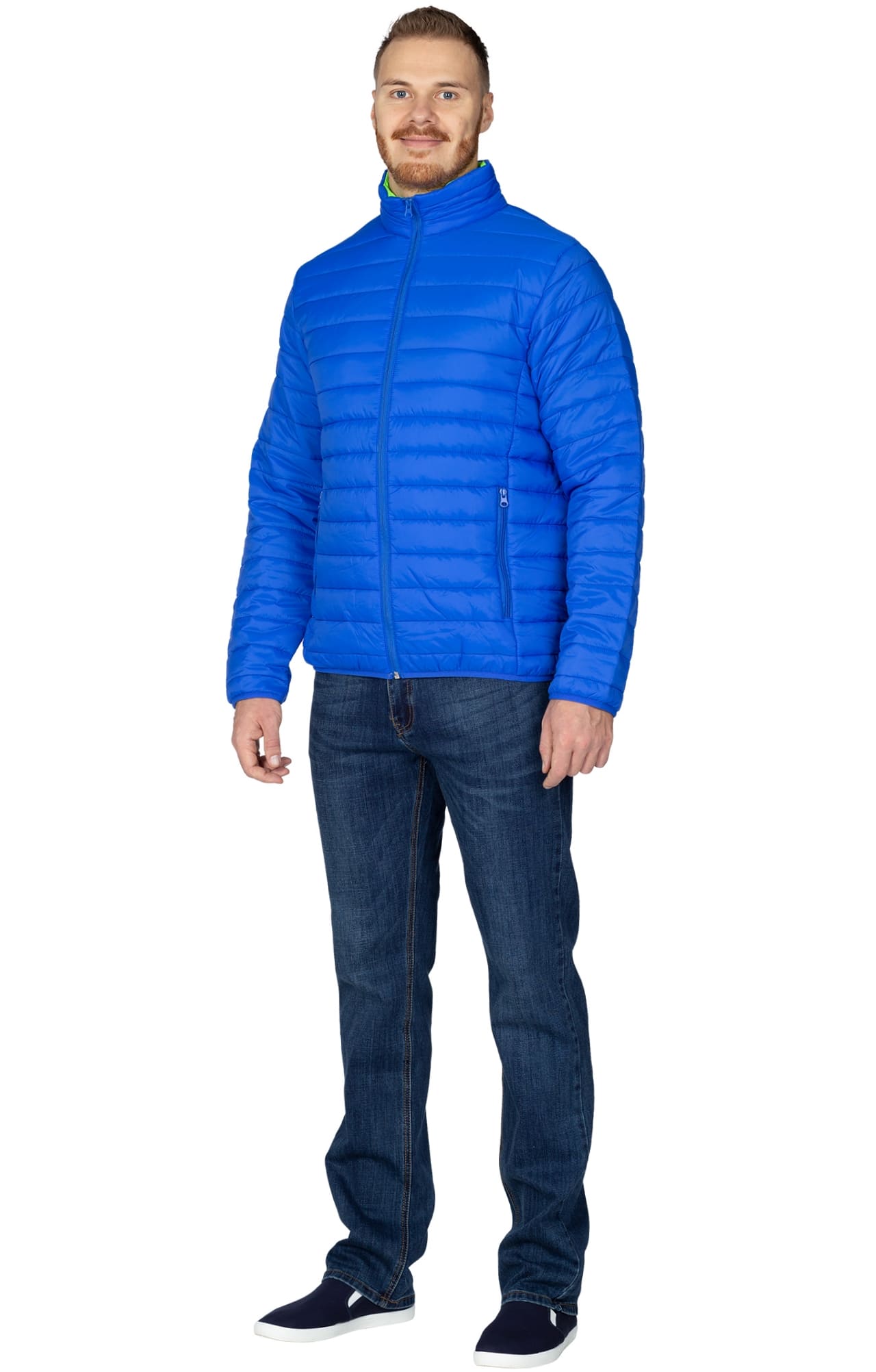 69623 Куртка стеганая  royal blue El-Risto  Зимняя спецодежда  размер XS (84)  - Вид №4