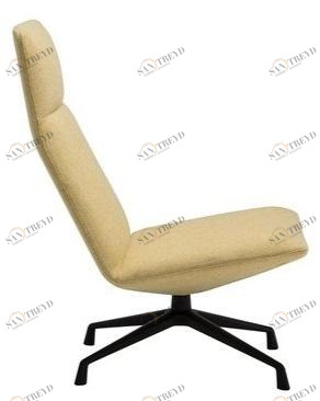Andreu World Кресло поворотное с высокой спинкой Capri lounge Bu1692
