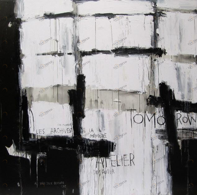 ICI ET LÀ Я акрил твоя ткань The catman Ac150-69