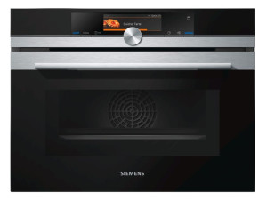 Электрическая встраиваемая печь из нержавеющей стали и стекла с сенсорным экраном