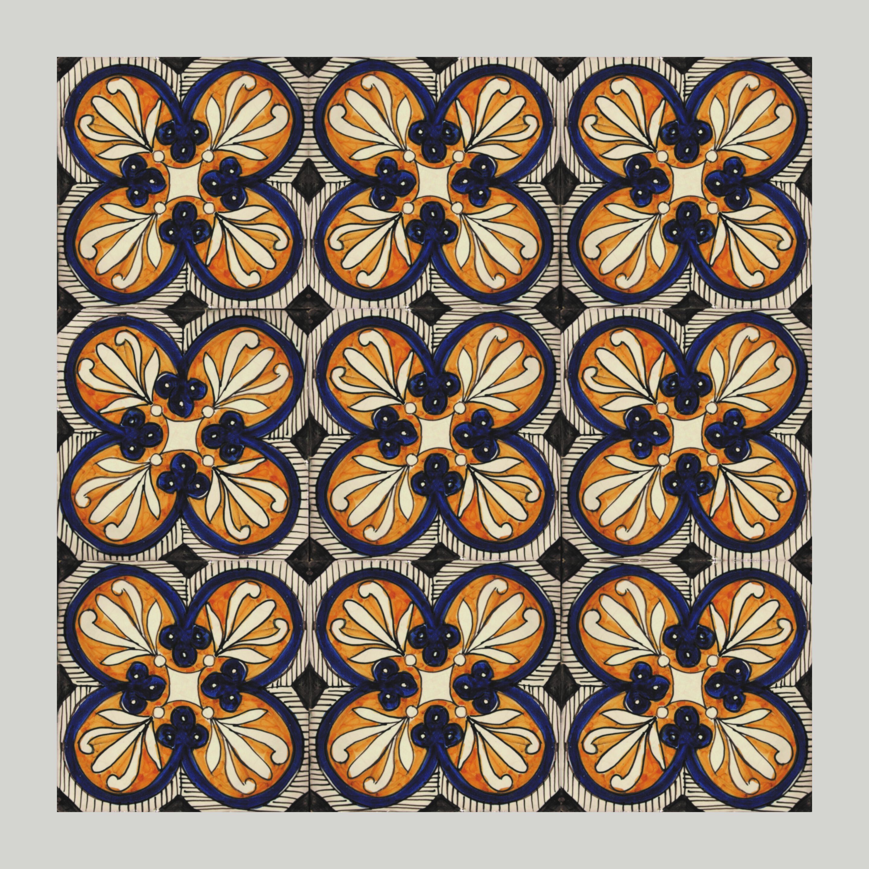 Пол / покрытие из глины ручной работы La Riggiola классический ARCH-00014039 - Вид №1