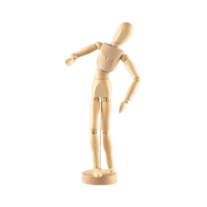 195012 Манекен мужской деревянный Малевичъ