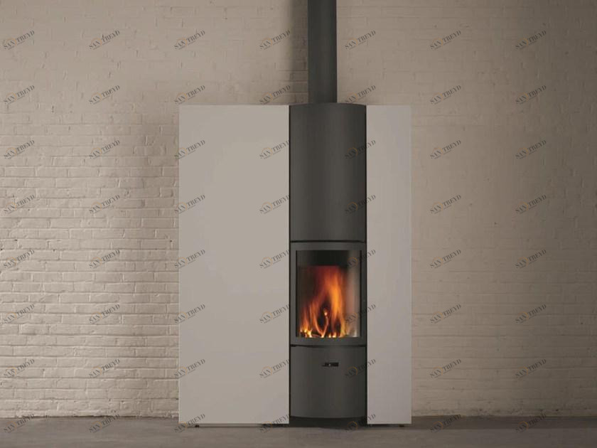 Stûv Настенная дровяная печь для воздушного отопления Stûv 30 sun-id-1417087