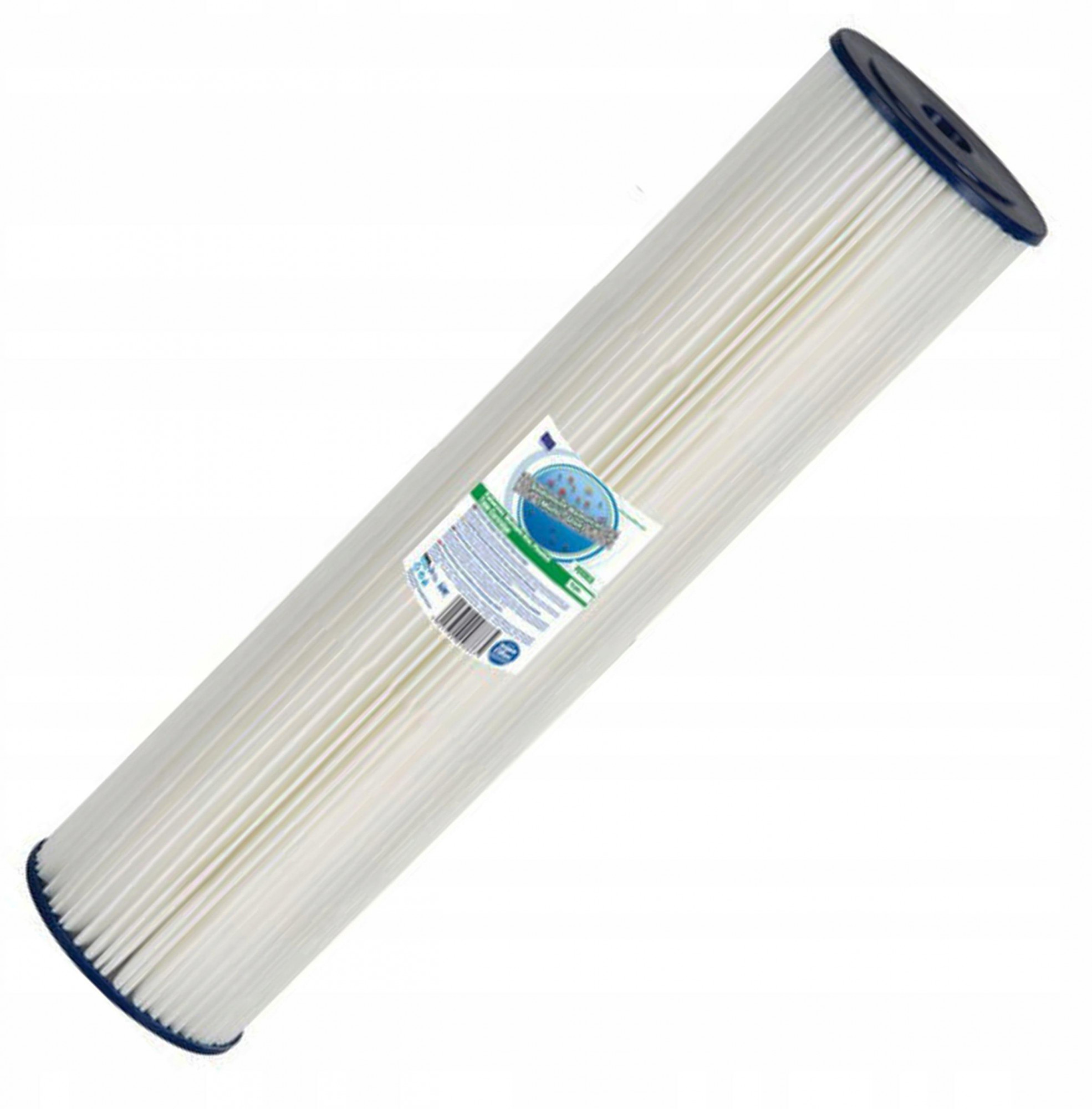 Картридж "гармошечного типа" 20ВВ - 20 мкм (полиэстер, многократного использования, для холодной воды) Aquafilter FCCEL20M20B, 641 