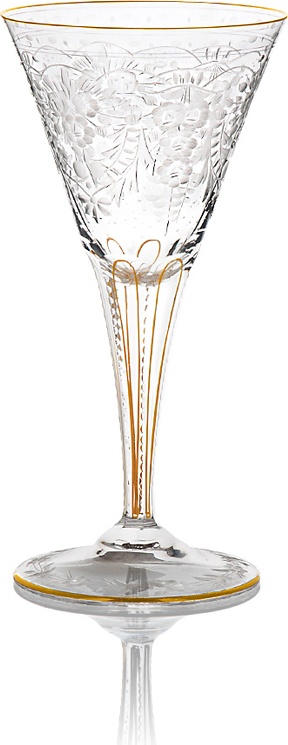 10587327 Moser Набор из 2 бокалов для белого вина 190мл "Махарани" п/к Хрусталь бессвинцовый 