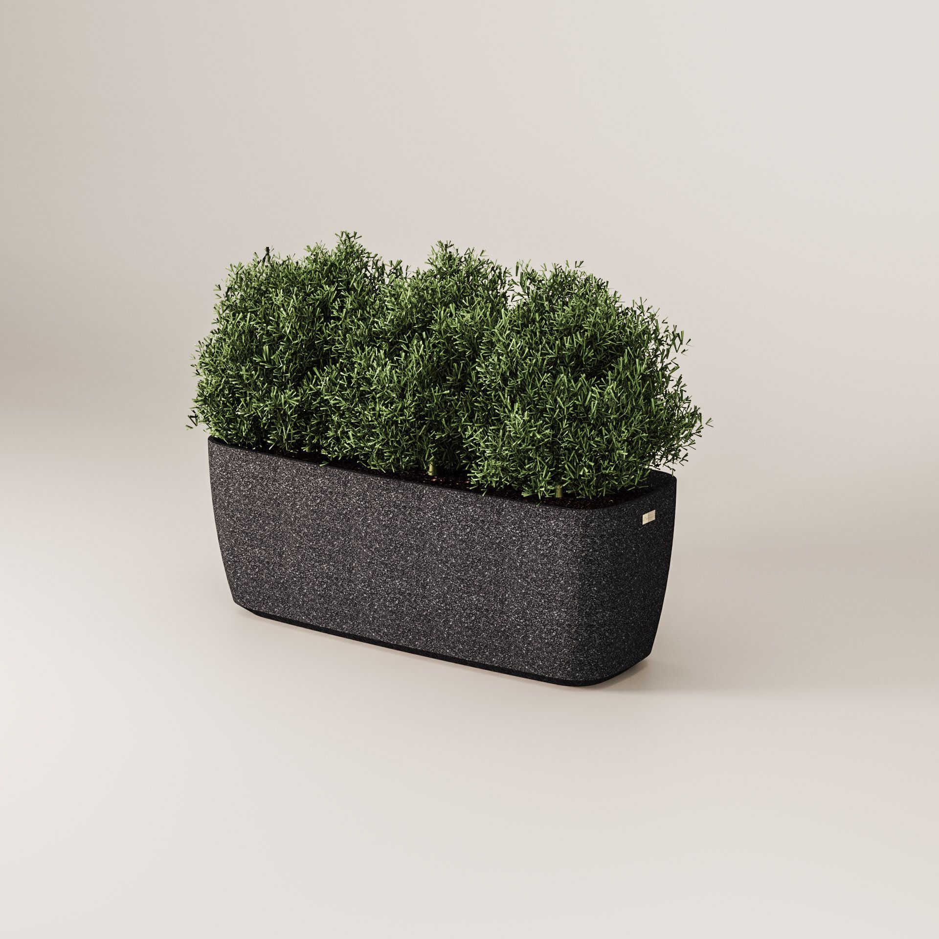 Прямоугольная бетонная плантатор Kremen ARCH-00097295 - Вид №1