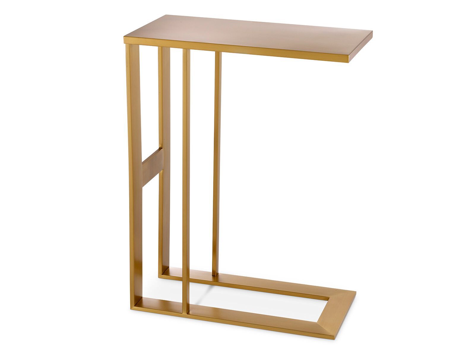 Прямоугольный журнальный столик из латуни Eichholtz PIERRE ARCH-00027185