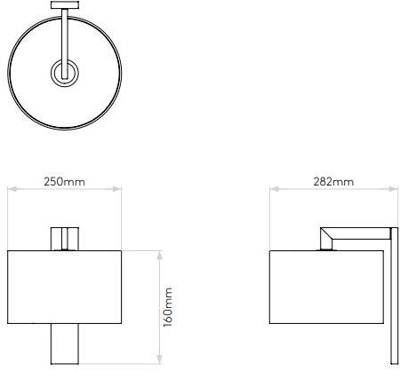 Astro Lighting Настенный светильник с фиксированным кронштейном из стали и ткани Ravello sun-id-1482510 - Вид №7
