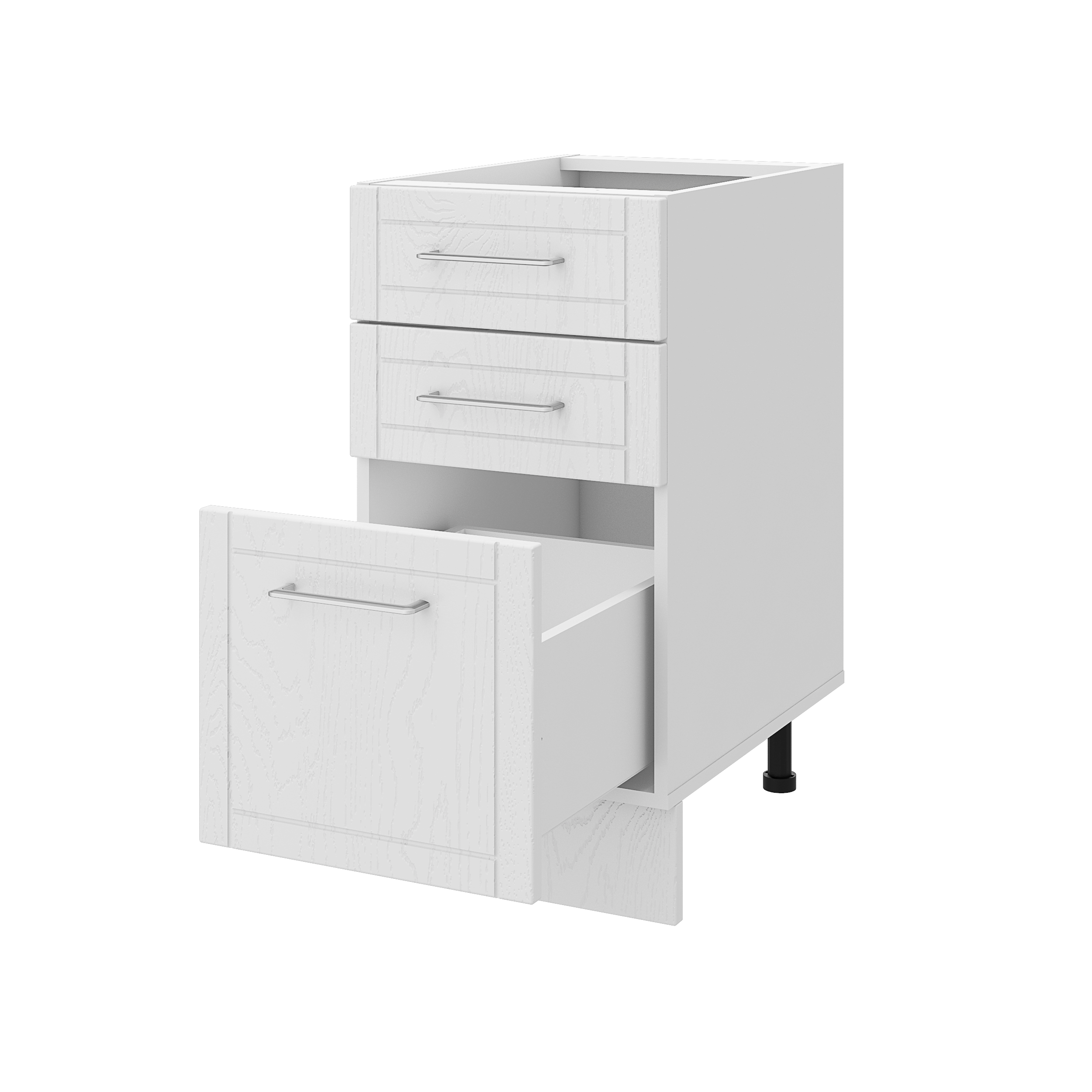 DELINIA Агибель - напольный шкаф с тремя ящиками для современной кухни 86844325 STLM-0071981 - Вид №1