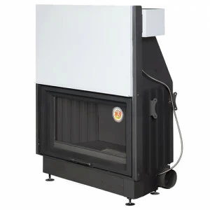 Каминная топка Экокамин Вега 1000КB черный шамот