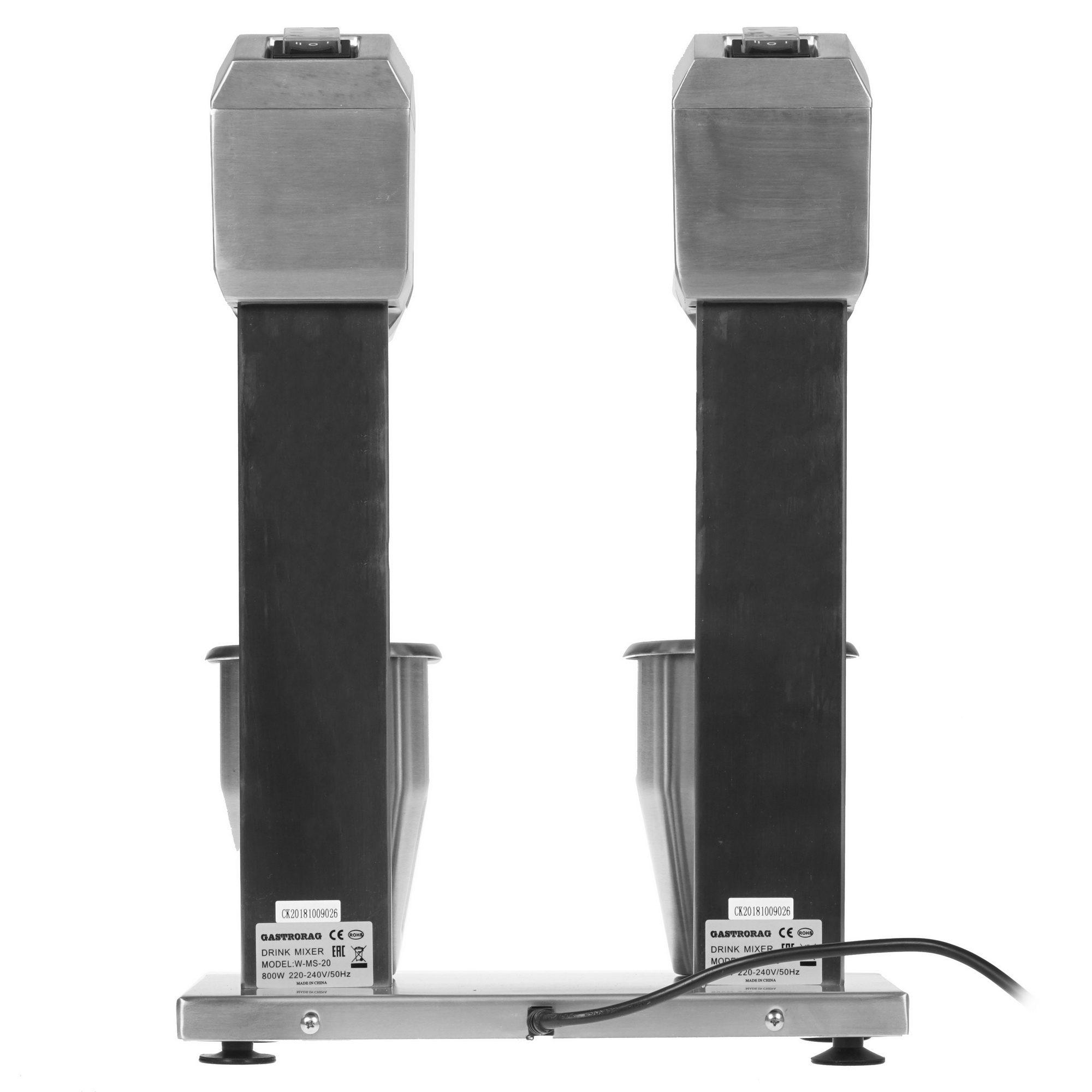 7993224 Миксер Gastrorag W-MS-20 серебристый STDN-0106637 - Вид №5