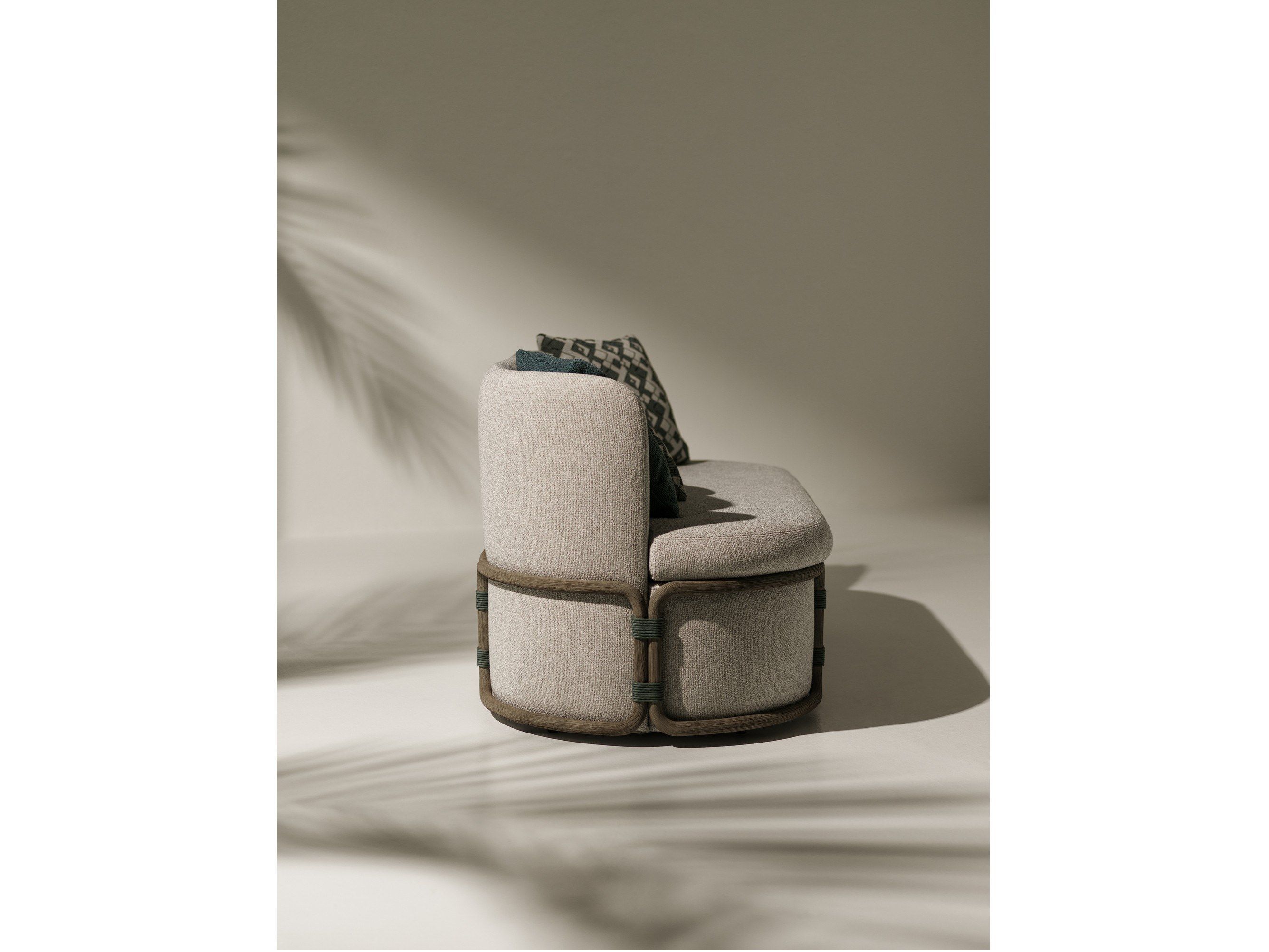 2-местный тканевый диван Ethimo Rotin ARCH-00106757 - Вид №4