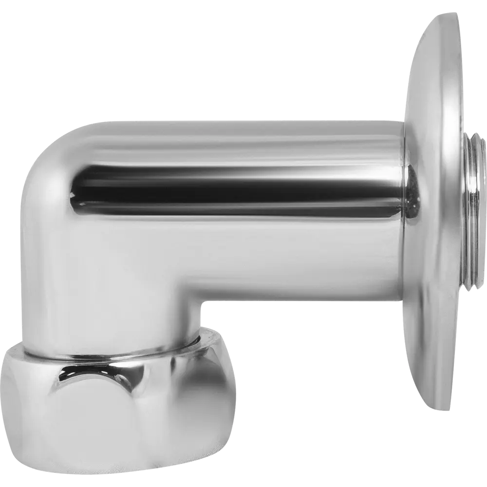 Соединитель для полотенцесушителя угловой 741SCH1005 1"x3/4", хромированная латунь 83614110 STLM-2048130 Santreyd  - Вид №1