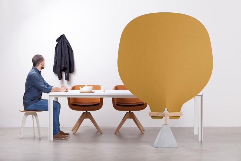 True Design Отдельностоящая мобильная офисная перегородка из войлока Pincettes sun-id-1361034 - Вид №4