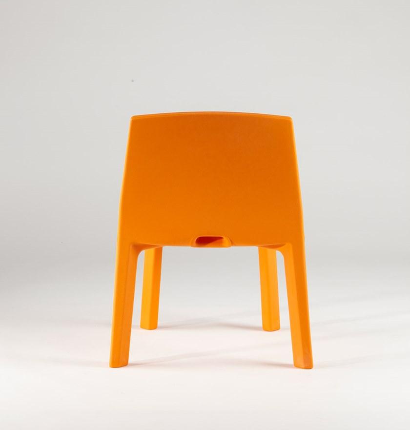 SLIDE Штабелируемый стул из полиэтилена sun-id-1477507 - Вид №3