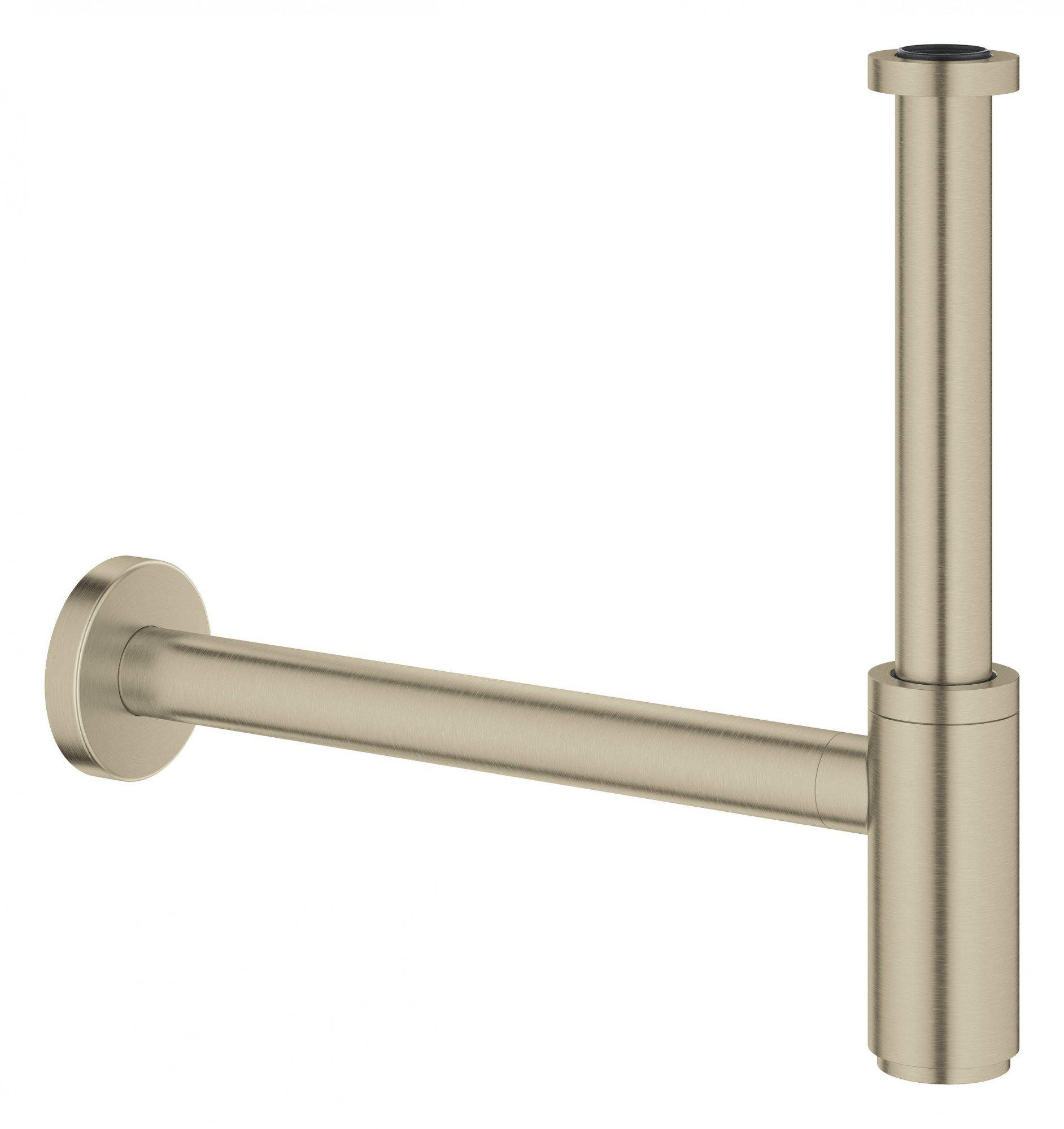 Сифон для раковины GROHE 1 1/4 дюйма из латуни, никель, матовый (28912EN0) Spare Parts
