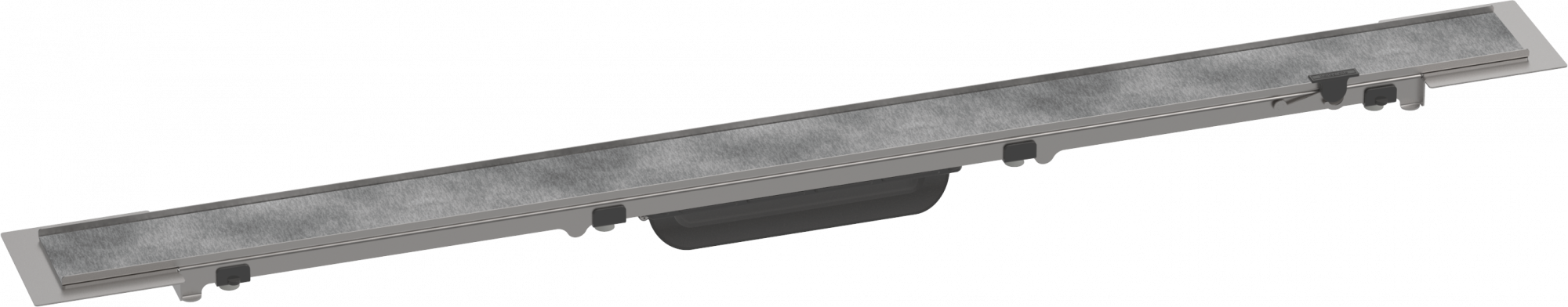 56031000 RainDrain Rock Finish душевой трап 800 нарезанный по размеру и под плитку Hansgrohe 