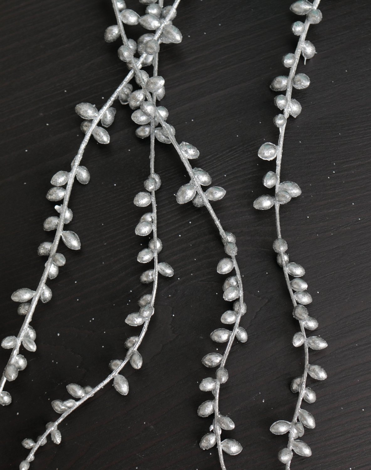 1076 996 a3 Искусственная гирлянда, 73 см, серебро H-andreas  - Вид №1