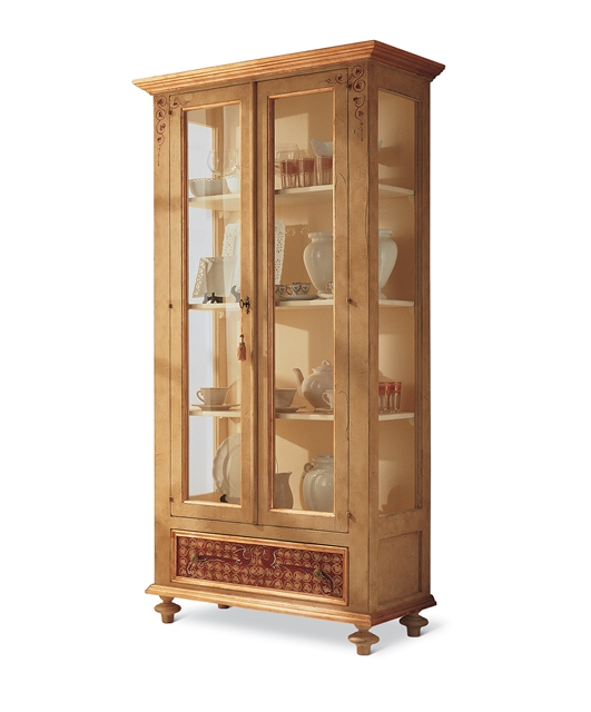 1933 Tifernoit Витрина с 2 дверцами и фигурным ящиком Soggiorno  - Вид №2