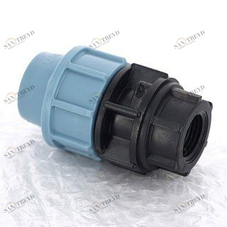 Муфта обжим-В 20 x 3/4" для труб ПНД UNIDELTA 1004020003