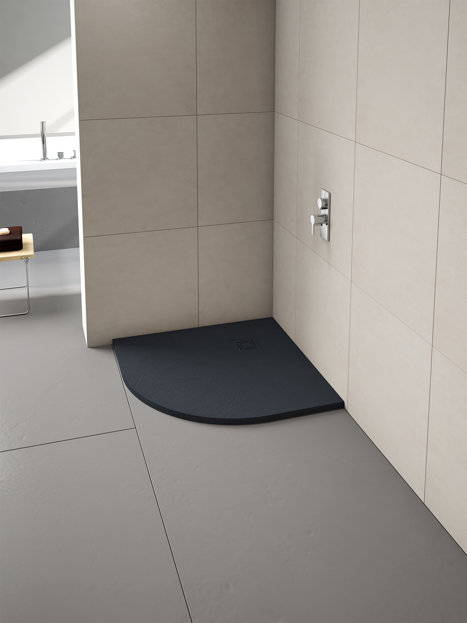 Душевой поддон T90QB Merlyn Truestone - Вид №3