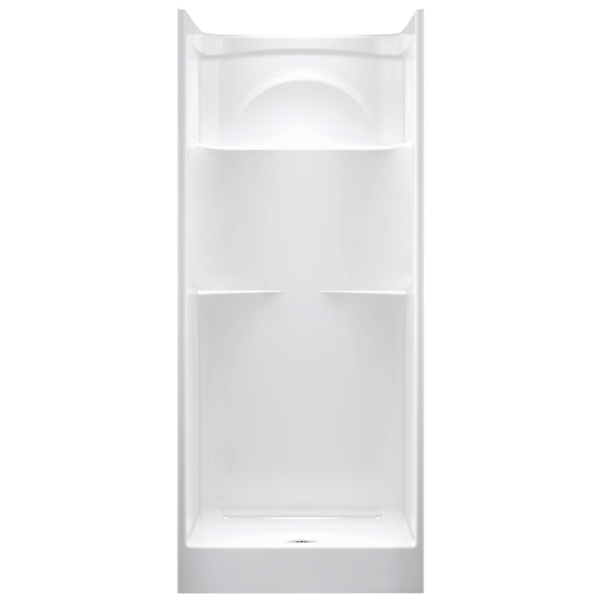 213232AC01 32 дюйма X 32 дюйма. Цельный душ Delta Faucet Styla Глянцевая кость 