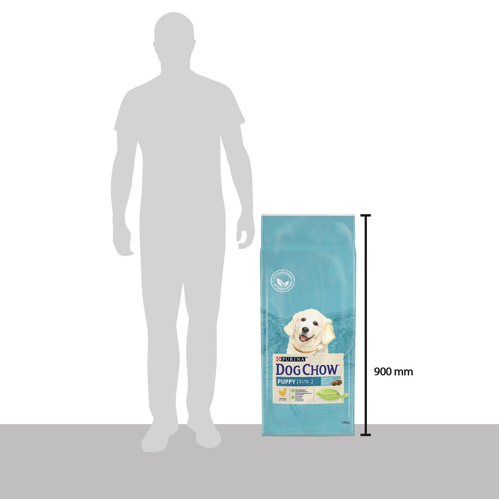 ПР0059684 Корм для щенков Курица сух. 14кг Dog Chow  - Вид №2