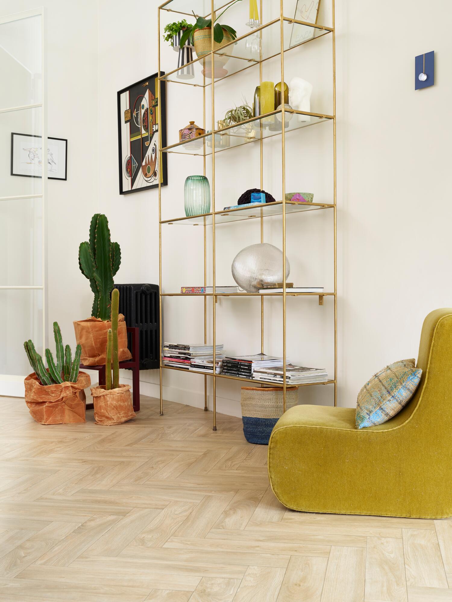 Нескользящий виниловый пол с эффектом дерева BEAUFLOR Resitex ARCH-00000104 - Вид №1