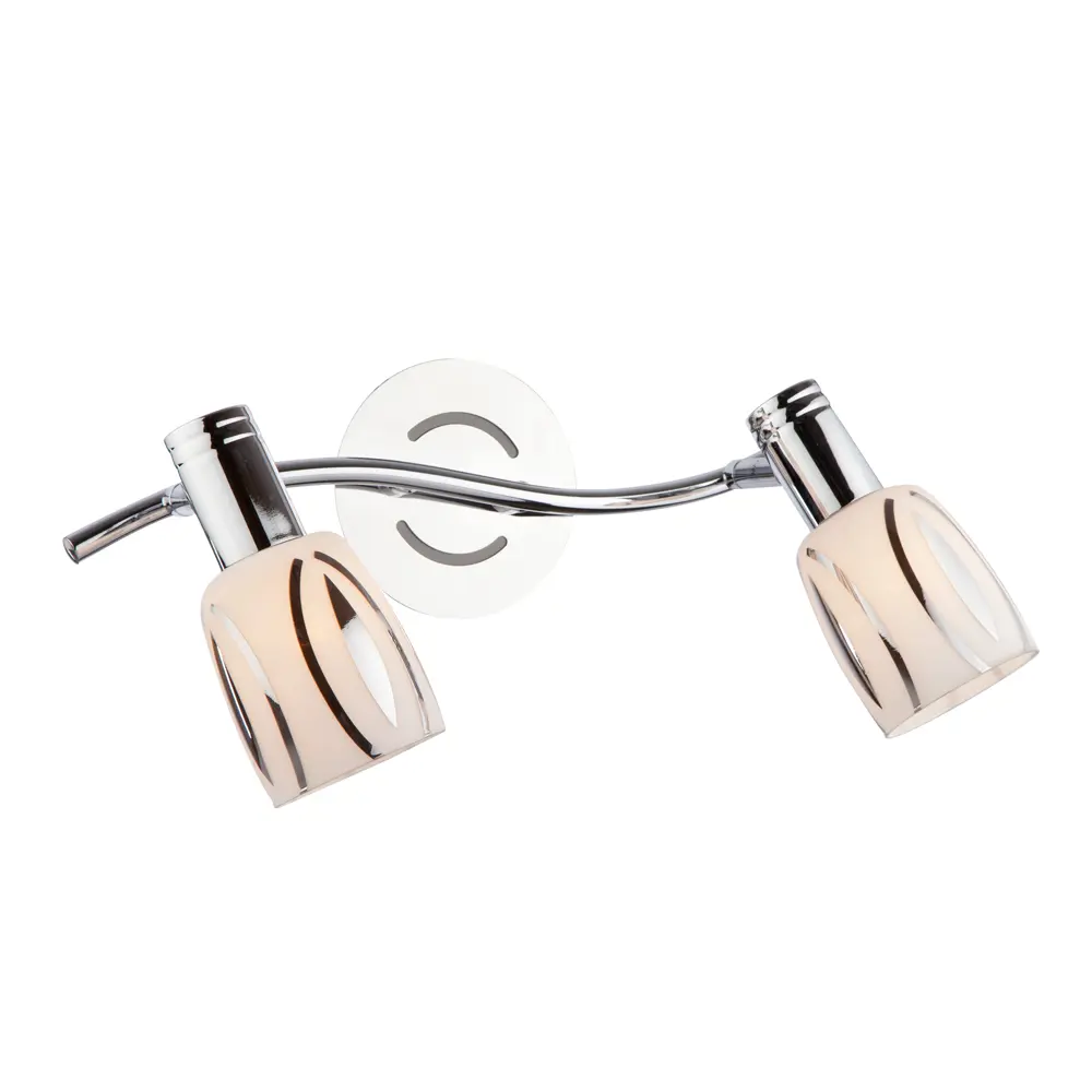 Спот Верона 1xE14х2х40 Вт, цвет хром Eurosvet STLM-2134429