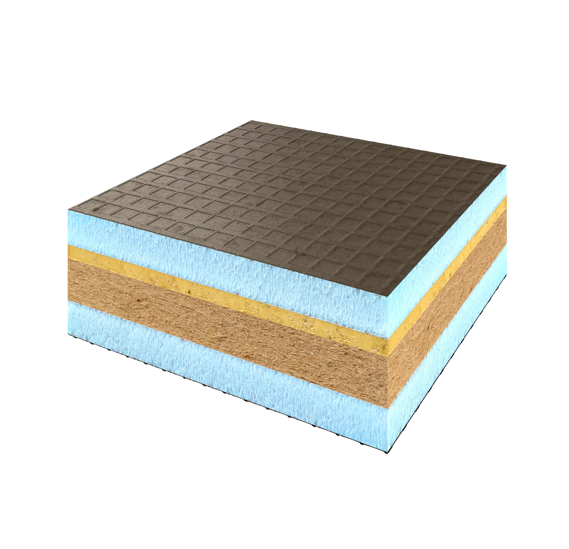 RPG4CF28#2 Звукоизоляционная RPG панель с ДВП плитой   1250x600x28