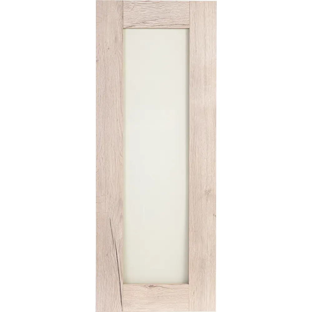 Фасад Delinia ID со стеклом «Касли» 39.7×102.1 см в стиле светлое дерево 86881062 STLM-0870504