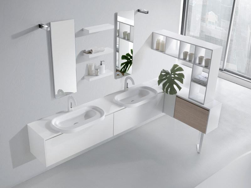 LASA IDEA Тумба под умывальник подвесная двойная Metropolis sun-id-1405918 - Вид №4