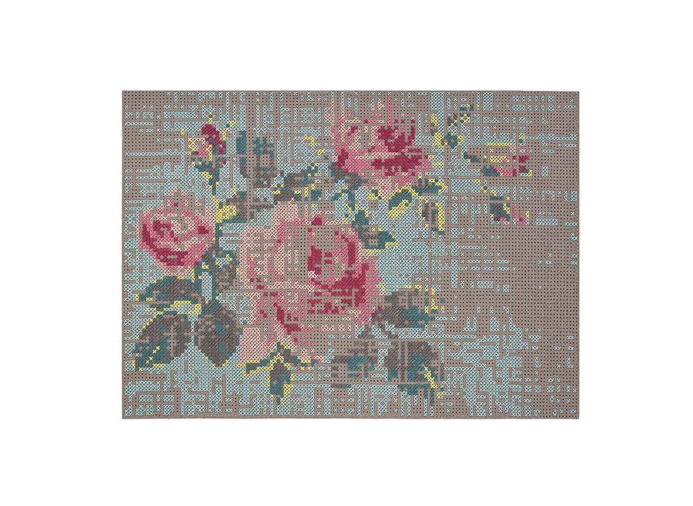 070760 Ковер Flowers. Colour 170x240 см GAN Canevas