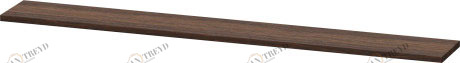 XL791206969 Подвесная полка X-Large #XL7912 600-1600 x 160 мм Орех брашированный (натуральный шпон) Duravit