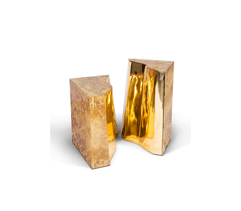 0-296 Приставной столик из тополя Лапьяз Boca Do Lobo  - Вид №5