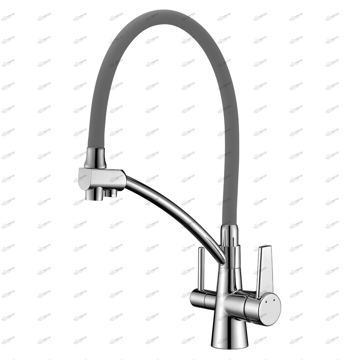 LM3071C-Gray Смеситель Comfort LM3071C для кухни с подключением к фильтру с питьевой водой LEMARK COMFORT