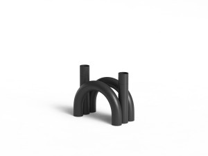 Алюминиевый подсвечник