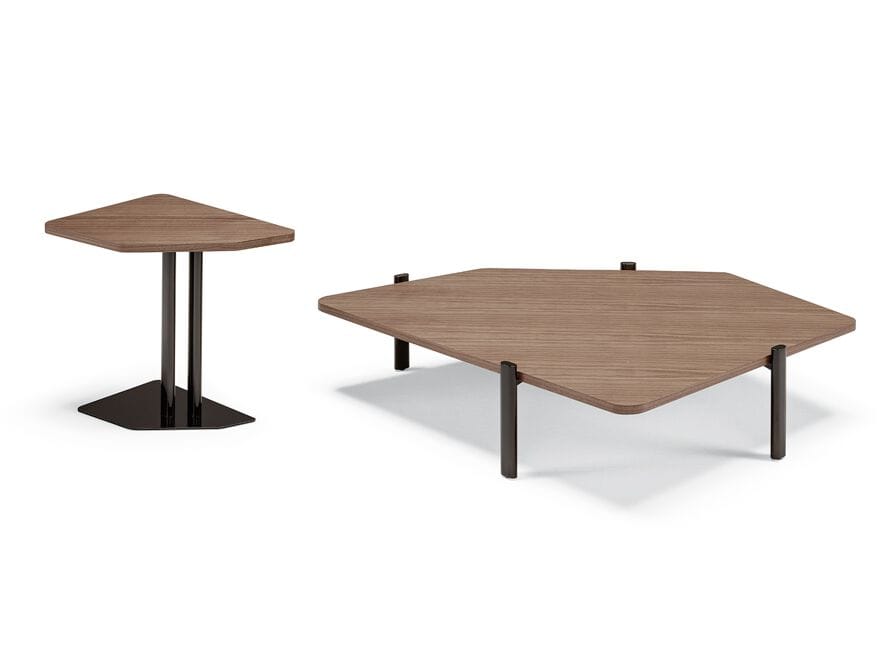 Низкий деревянный журнальный столик Max Divani Muzzle ARCH-00102934 - Вид №1