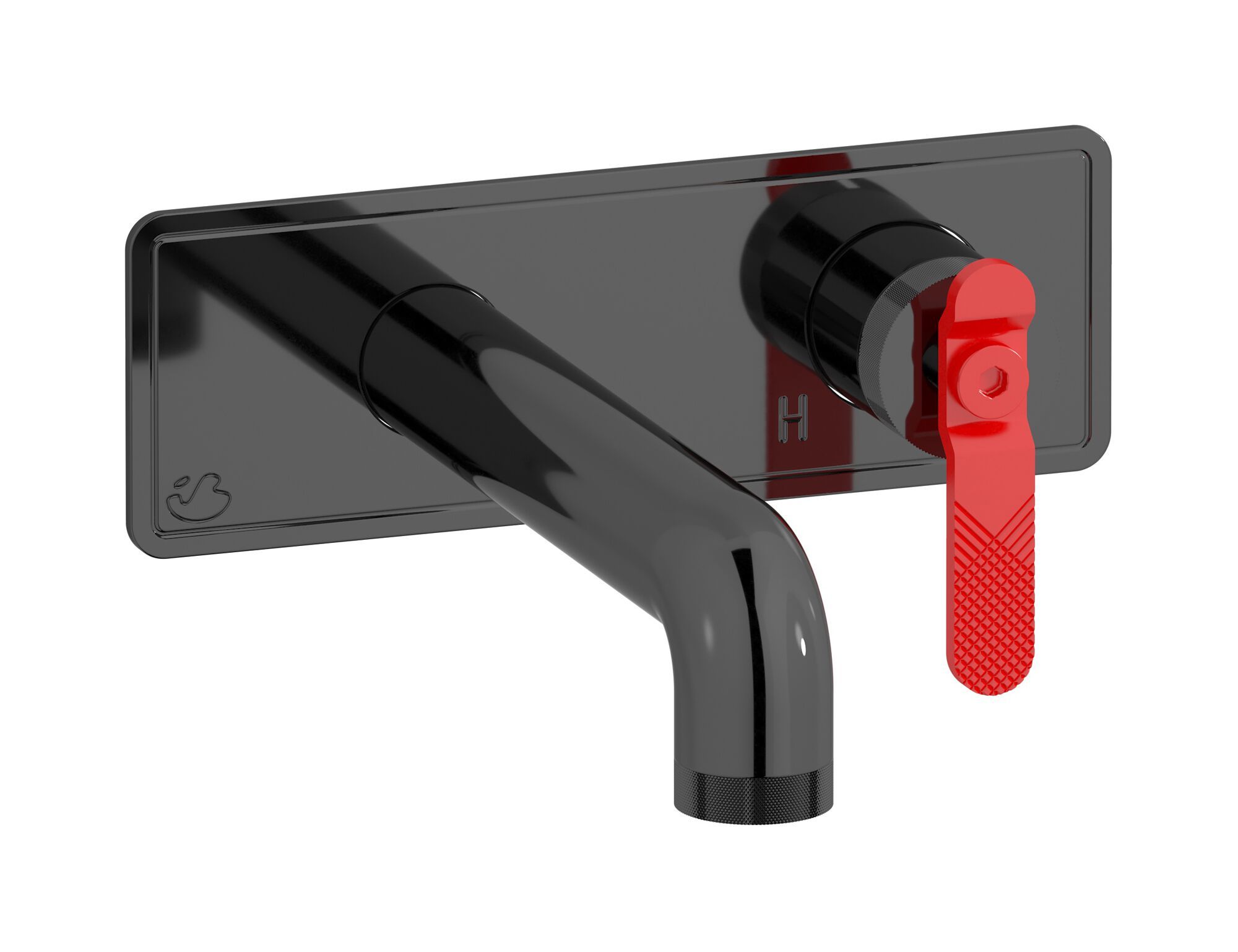 Однорычажный настенный смеситель для раковины с автоматическим сливом IB Bold ARCH-00071487 - Вид №5