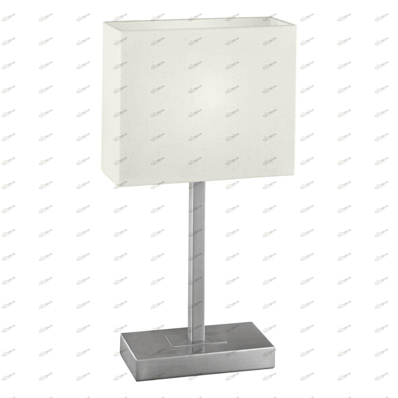 Настольная лампа Eglo Pueblo 1 87598 EGLO КЛАССИЧЕСКИЕ 080007 Белый;серебро 