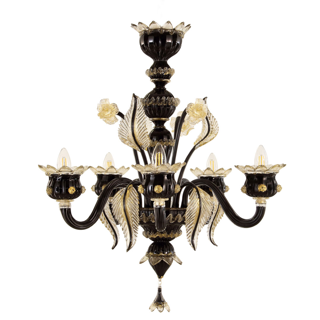 4158 ORIGINALMURANOGLASS Люстра Октавия - Венецианская Коллекция - муранское стекло OMG  см CLASSICO - Вид №1