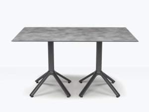 Прямоугольный алюминиевый стол