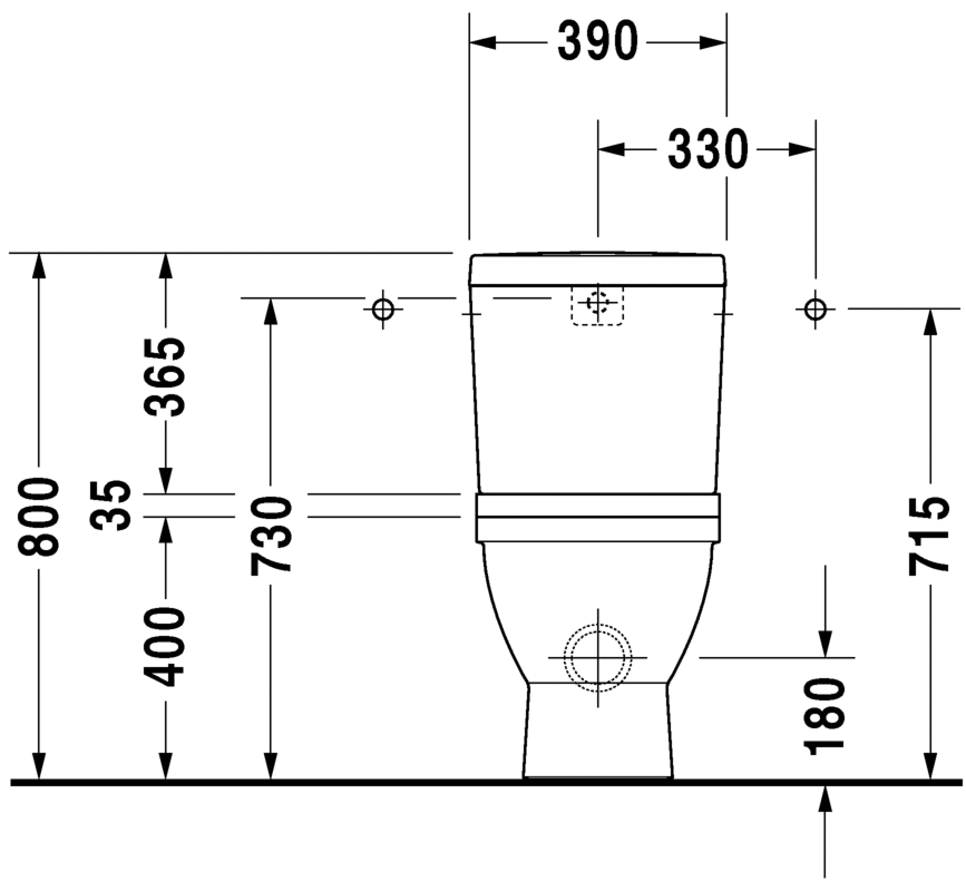 2141090000 Компакт унитаз с бачком Белый Duravit Starck 3 Германия - Вид №6