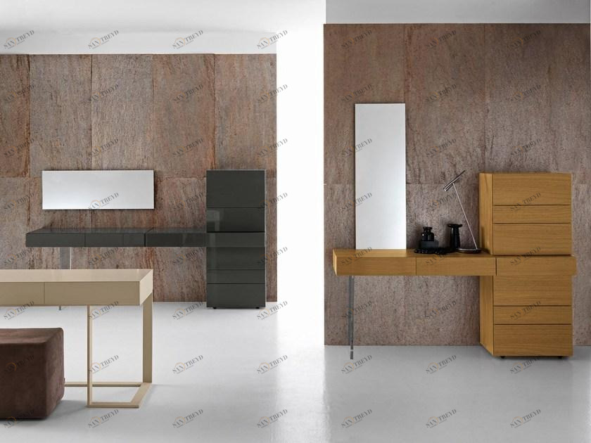 Presotto Консоль из лакированной древесины с ящиками Consolle swing sun-id-1405875